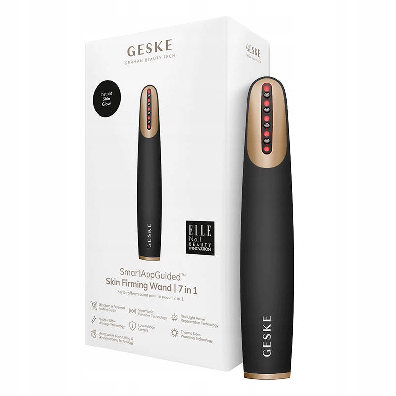 Urządzenie Ujędrniające Skórę Twarzy Led Mikroprądy Face Lifting 7w1