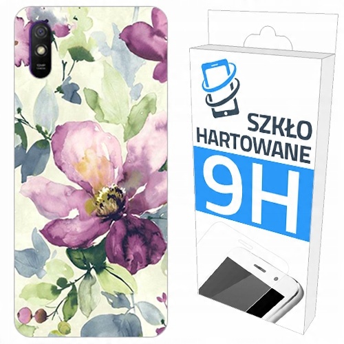 

200wzorów Etui+szkło Hartowane Do Xiaomi Redmi 9AT