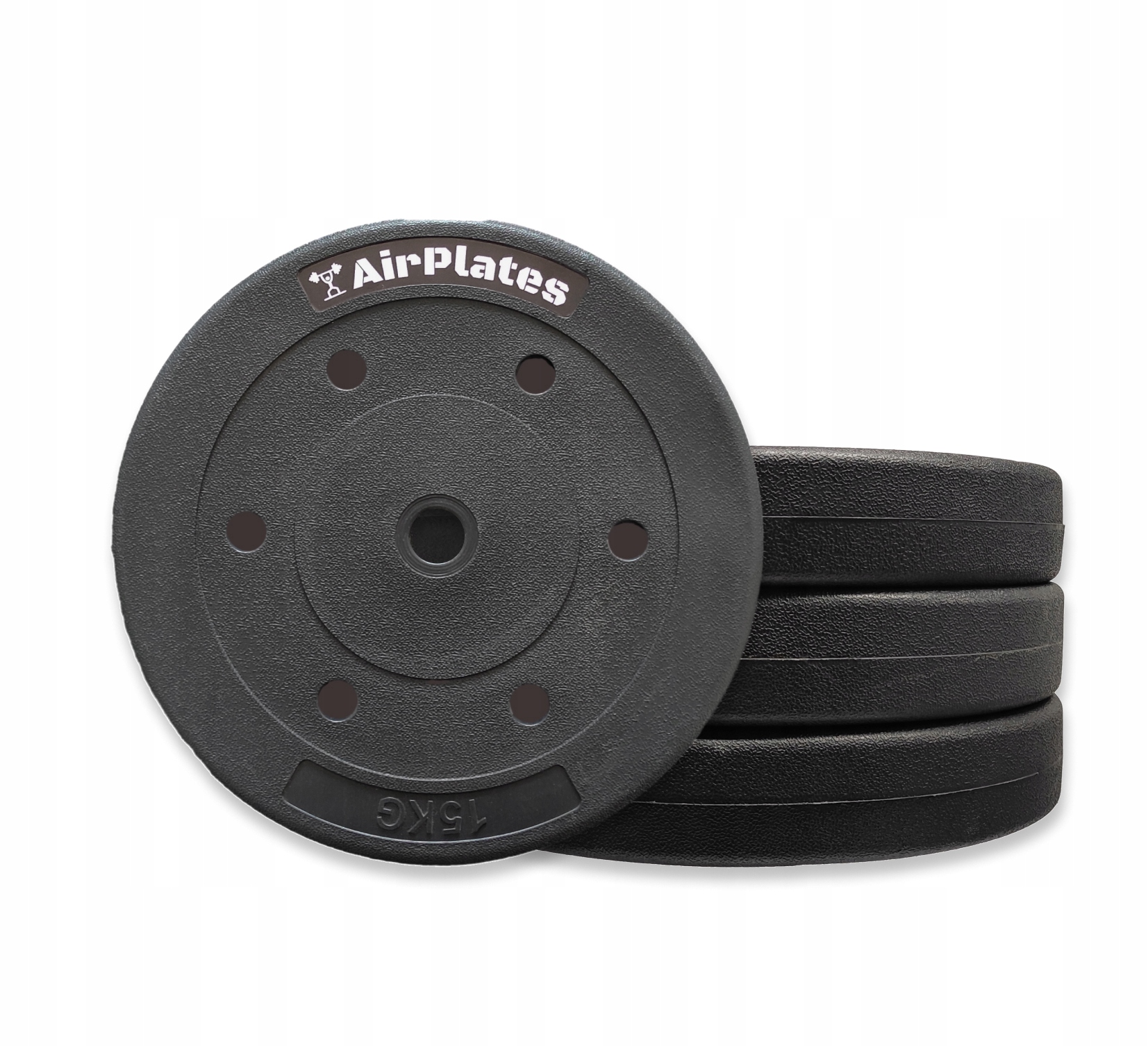 4ks Prázdná skořepina závaží talíř deska kotouč překrytí regulace do 15 kg