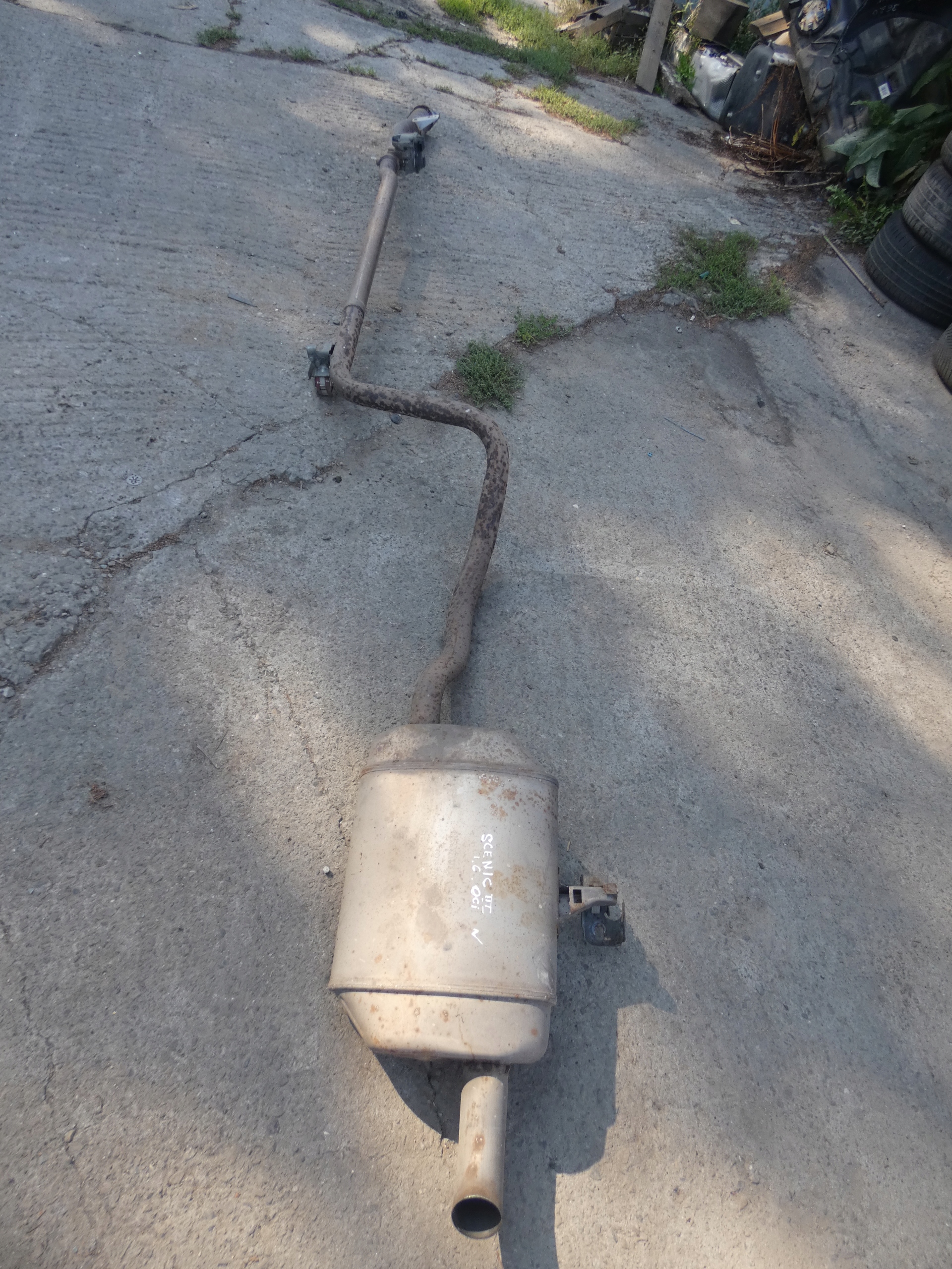 exhaust pipe complete 203000036R SCENIC III