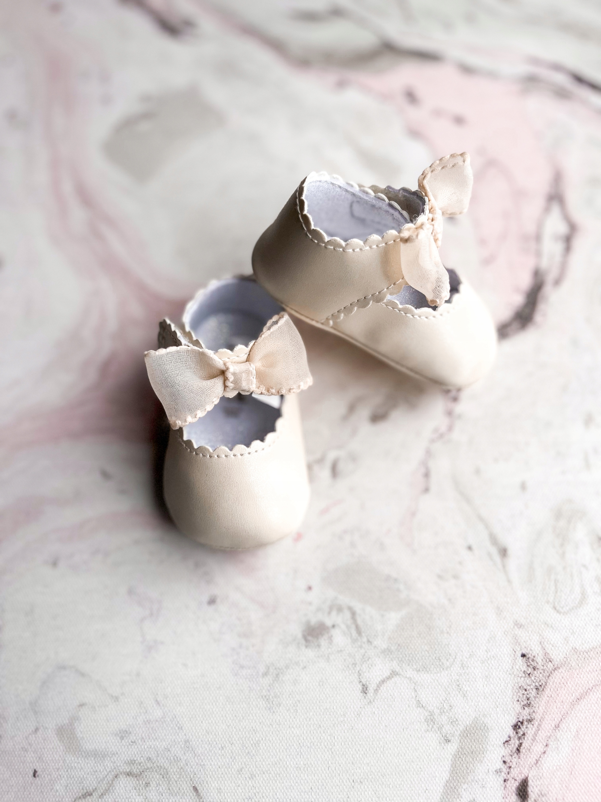 Buciki Chrzest, Buciki dla Dziewczynki do Chrztu 15 Balerinki Mayoral Marka Mayoral