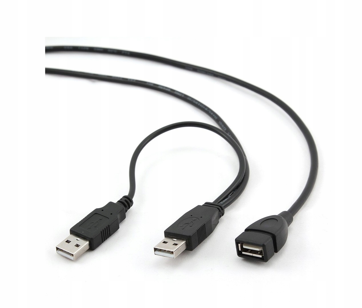 KABEL podwójny USB 2.0 GEMBIRD AMX2-AF (0,9 m)