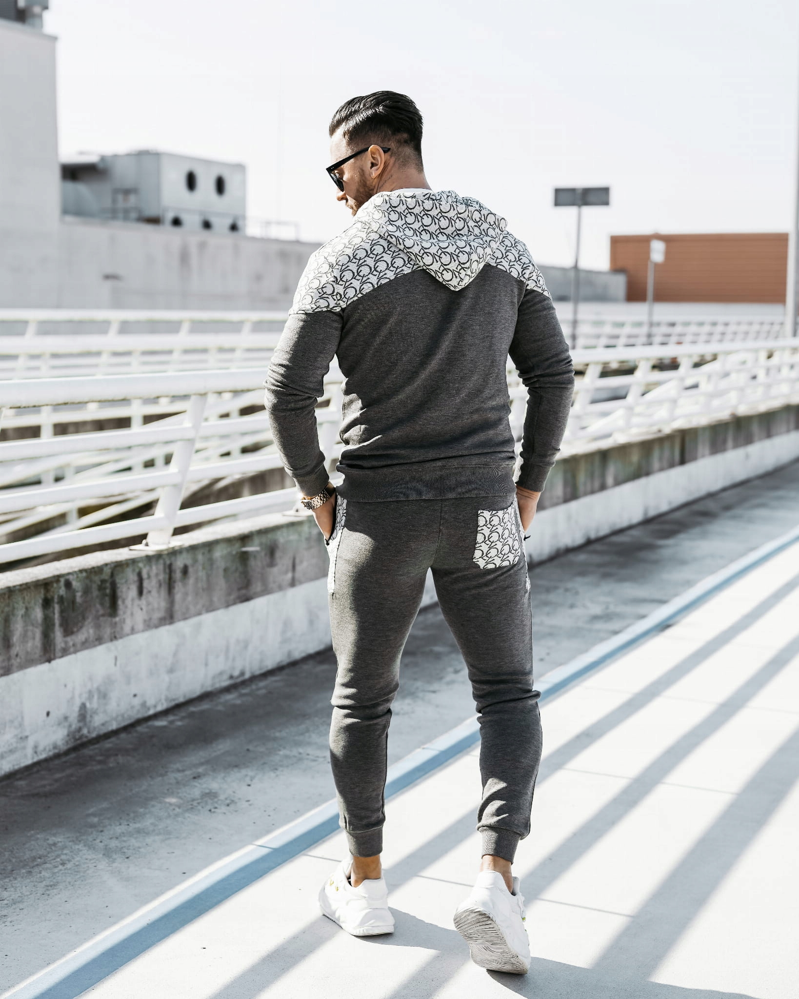 Komplet Męski OLAVOGA Gravity 2025 - Grafit M Rozmiar M