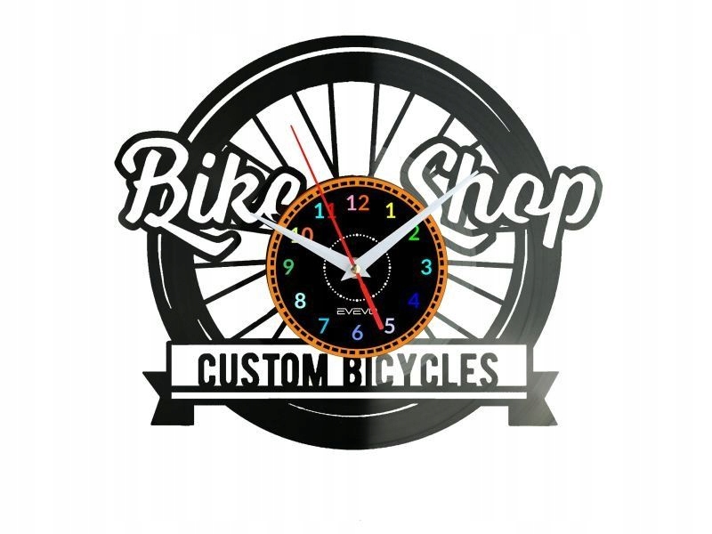 Cyklistický obchod Nápad na Dárek Nástěnná Dekorace z vinylové desky