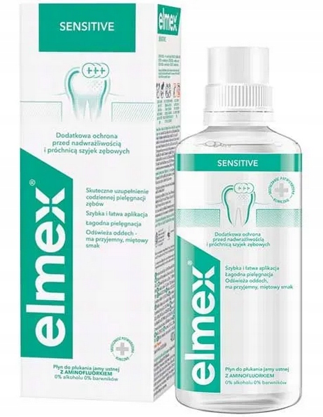 

Elmex Płyn Sensitiv do zębów wrażliwych 400ml