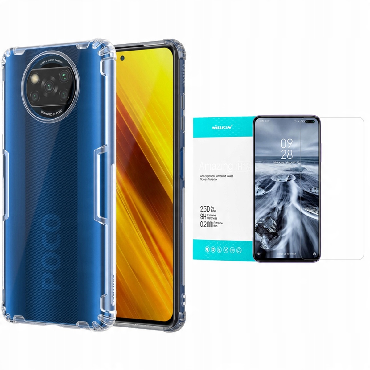 

Nillkin Etui Do Xiaomi Poco X3 Nfc + Szkło Nillkin