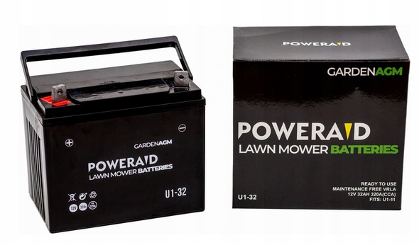 

Akumulator Poweraid 12V 32AH U1R-32 Do Kosiarki
