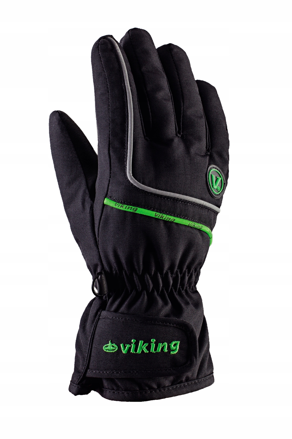 Rękawice Viking Kevin Dziecięce Gloves Black Zimowe Dla Dziecka Ciepłe 4