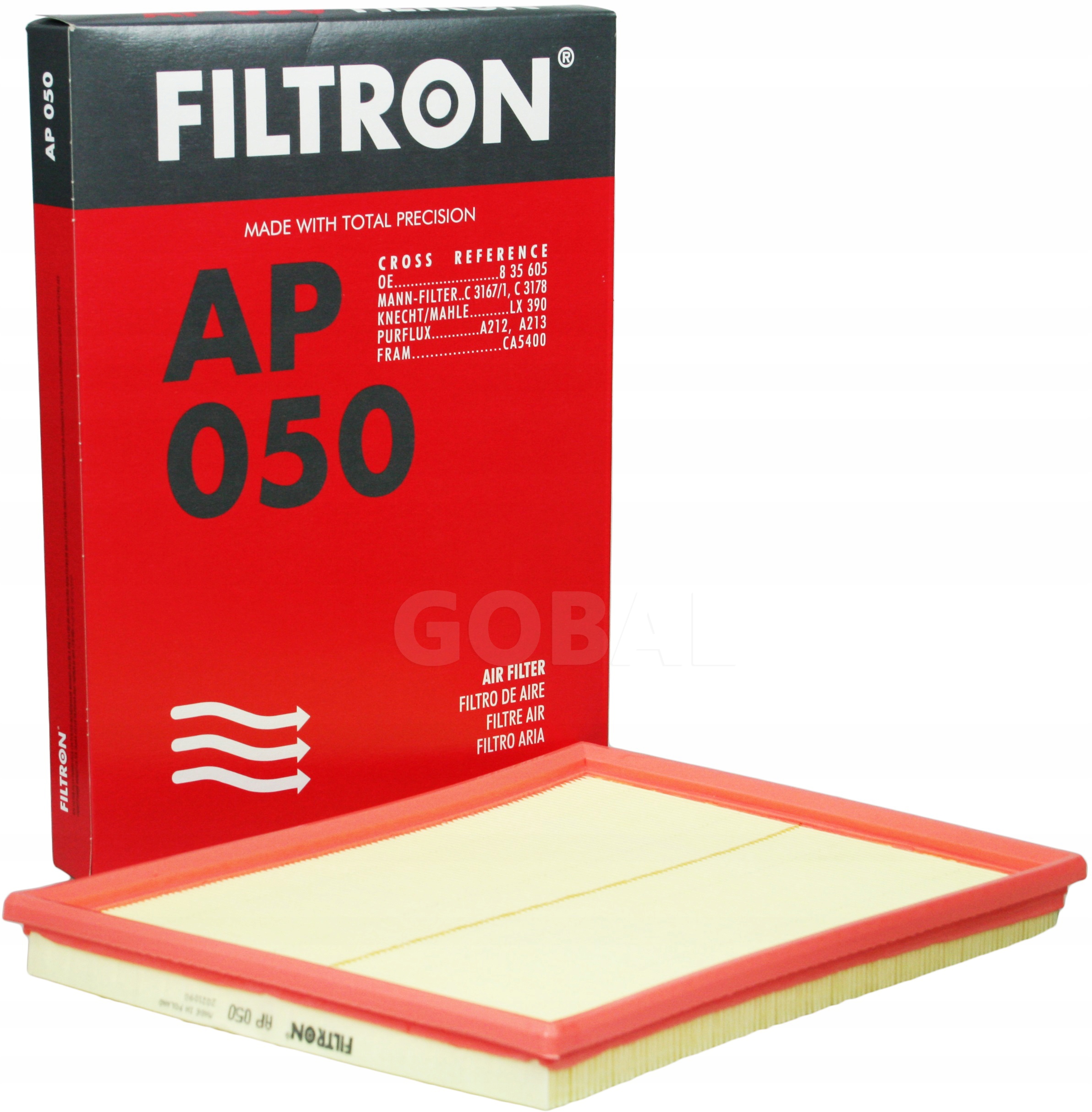 

Filtr Powietrza Filtron Ap 050 Opel Astra