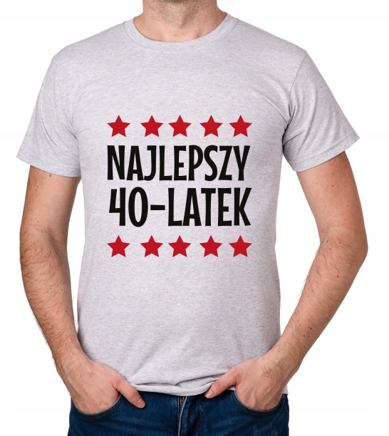

koszulka Najlepszy 40-LATEK 40 Urodziny prezent