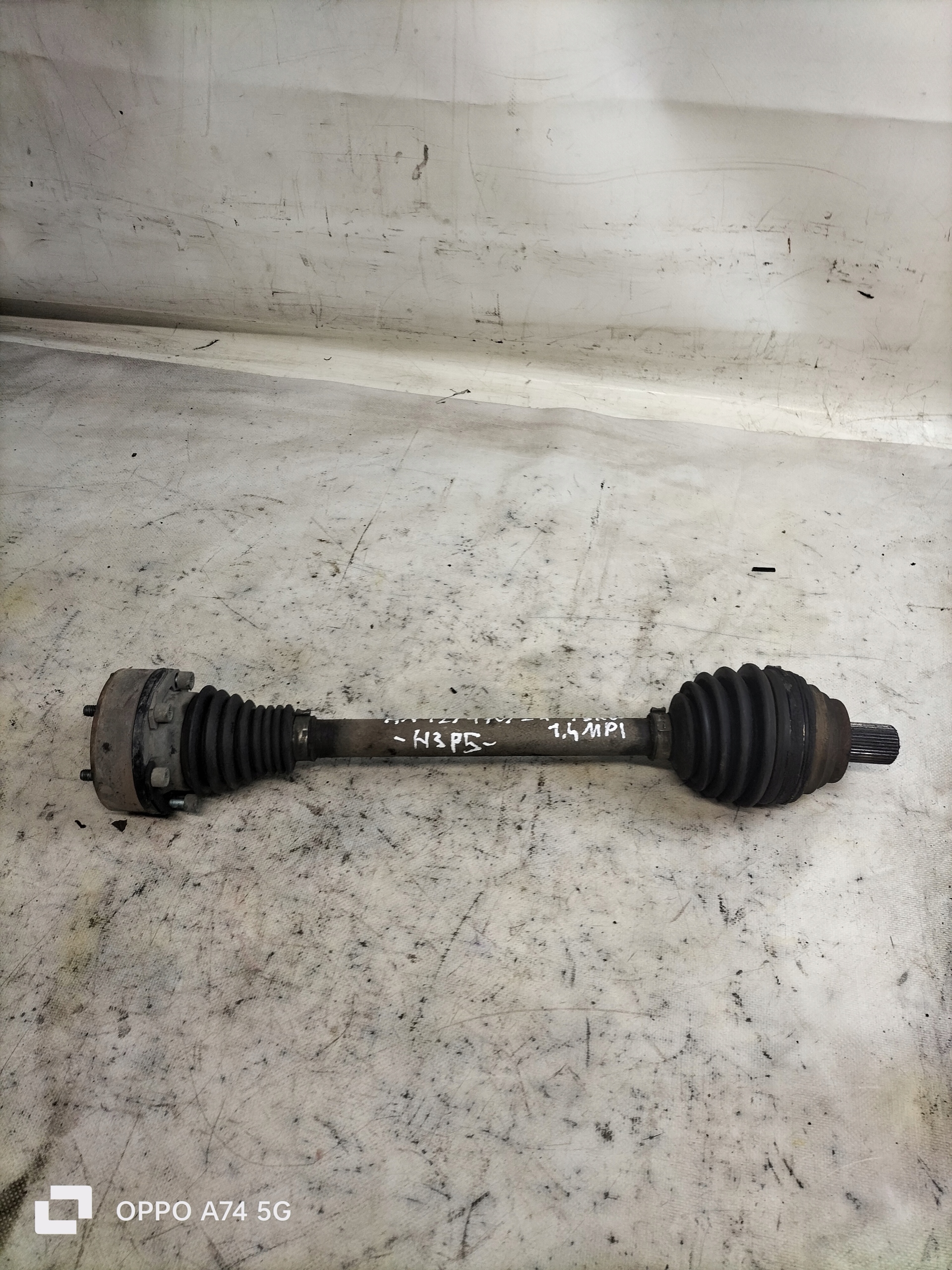 SEAT ALTEA 2005R 1,6 B semi-axis left