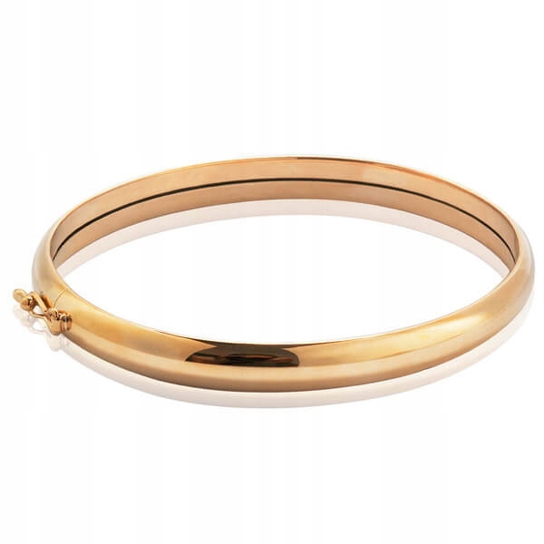 

Złota Bransoletka Gładka Sztywna Próba 333