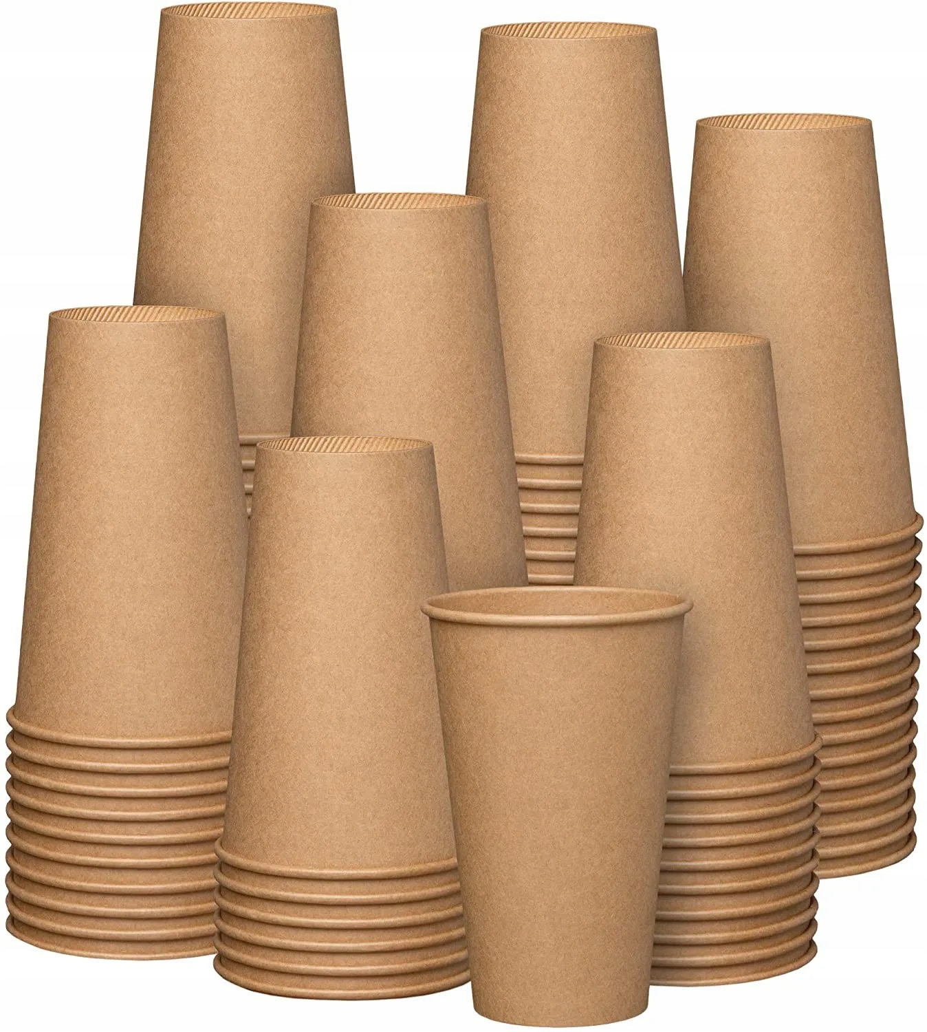 

Jednorazowe kubki papierowe do kawy herbaty 400ml
