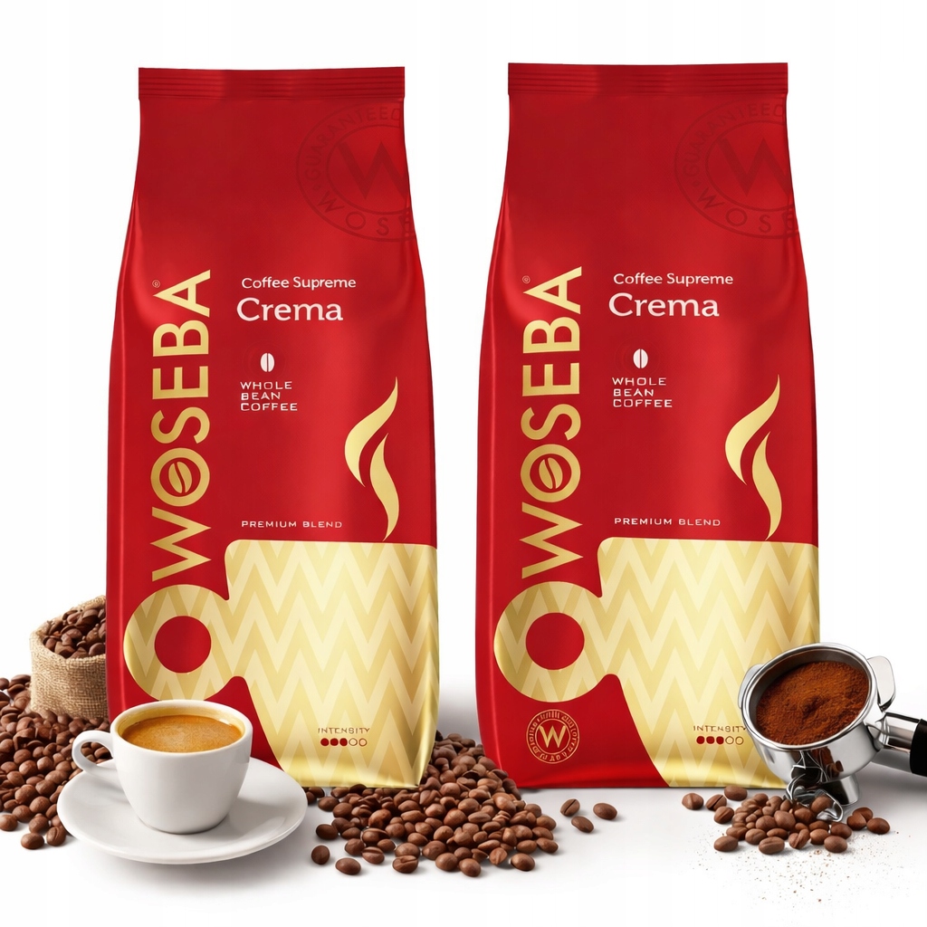 Kawa ziarnista Woseba Crema Gold 1 kg