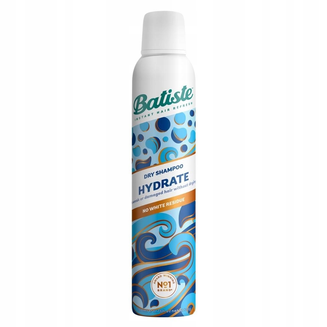 BATISTE SUCHY SZAMPON DO WŁOSÓW HYDRATE 200 ML