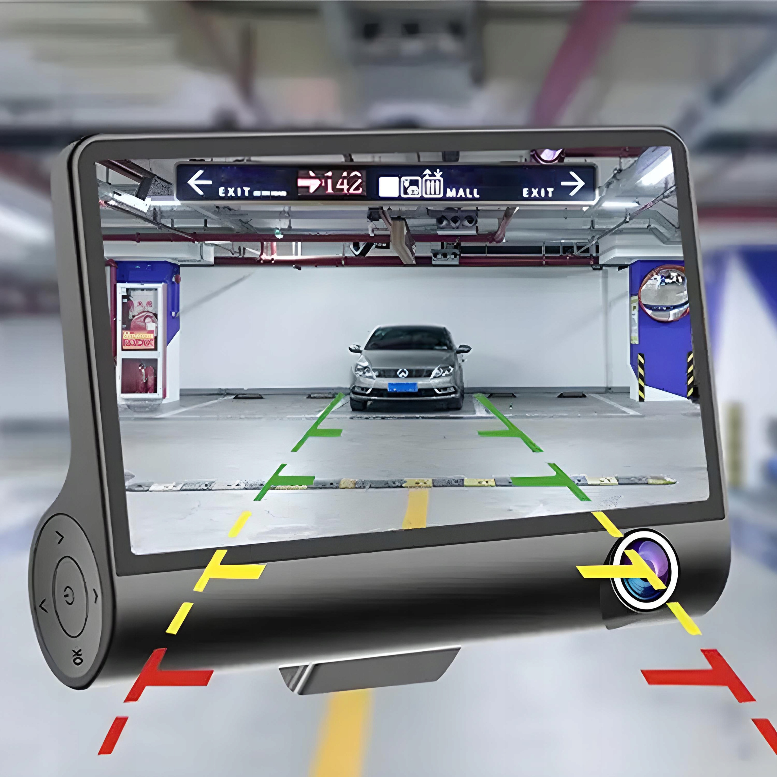 REJESTRATOR JAZDY KAMERA COFANIA FULL HD 3 KAMERY Przekątna ekranu 4