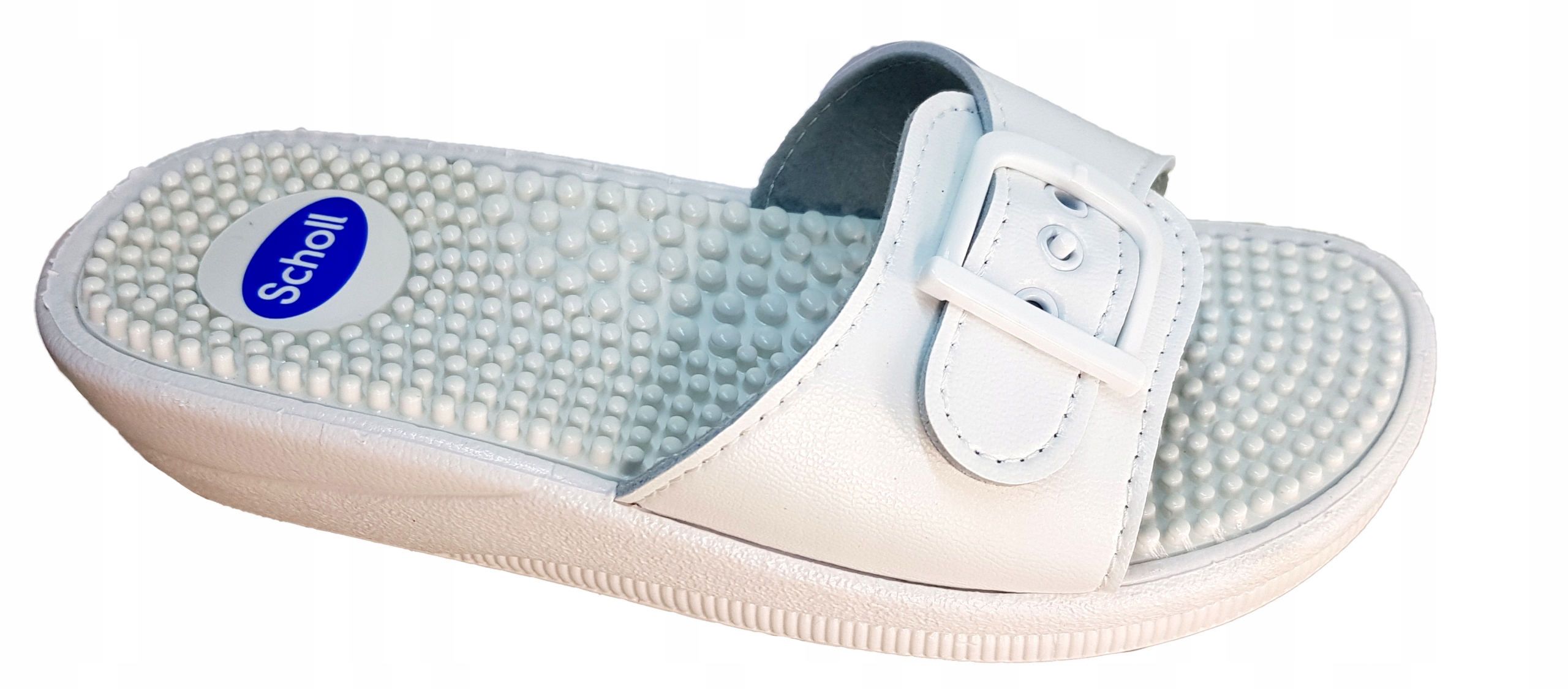 Scholl New Massage Nazouváky Fakirki Bílé vel.