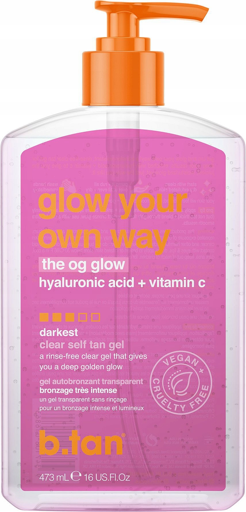 Gel B.tan Glow Your Own Way 473 ML