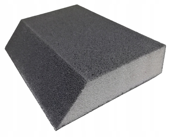 

Klocek Kostka Gąbka ścierna K120 98x25x68 skośna