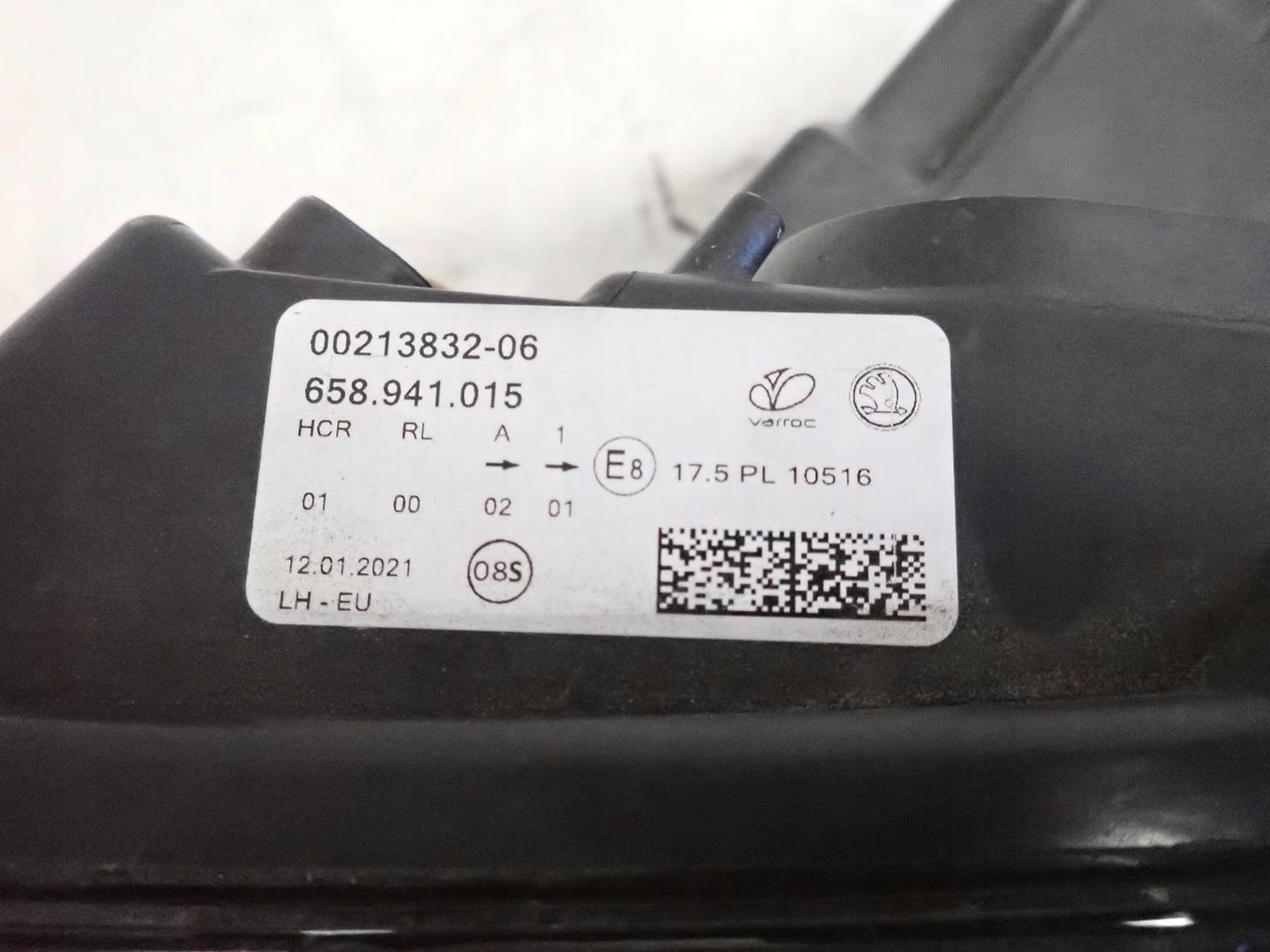 light front front left SKODA KAMIQ 2019- FULL LED 658941015