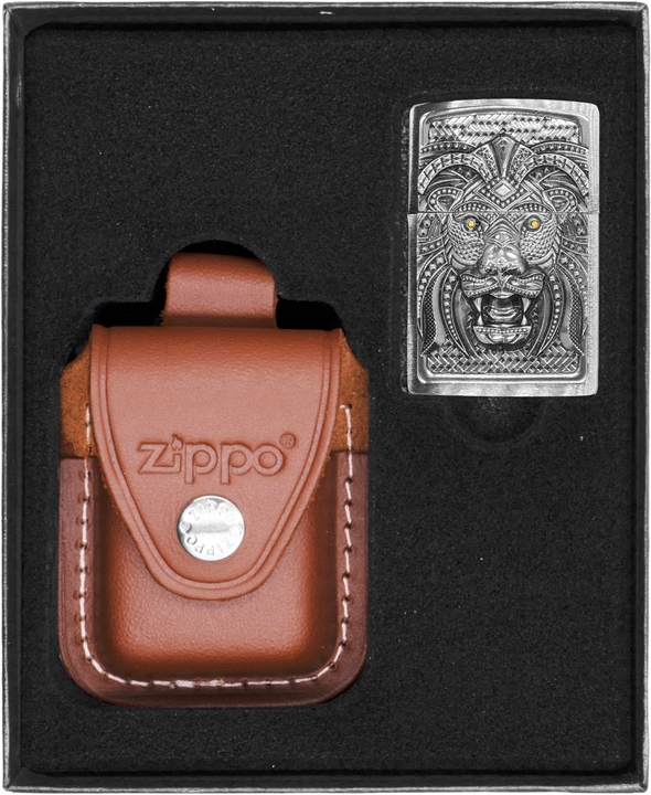 Zestaw ZIPPO Zapalniczka ART LION prezentowy*nr2