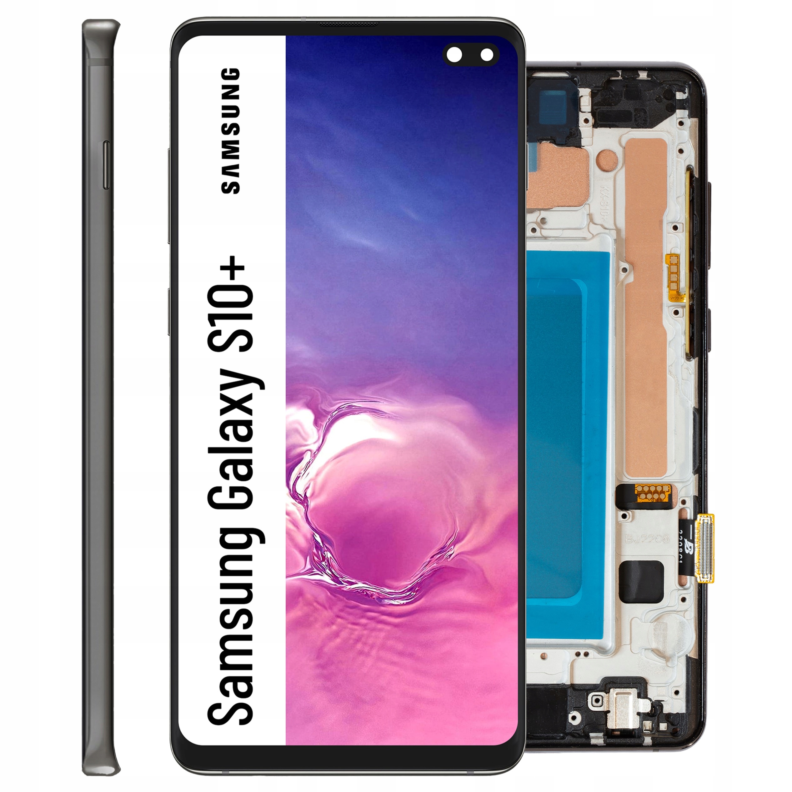 SM-G975U SM-G975W LCD pre Samsung S10 Plus Displej Rámček Matrica Incell