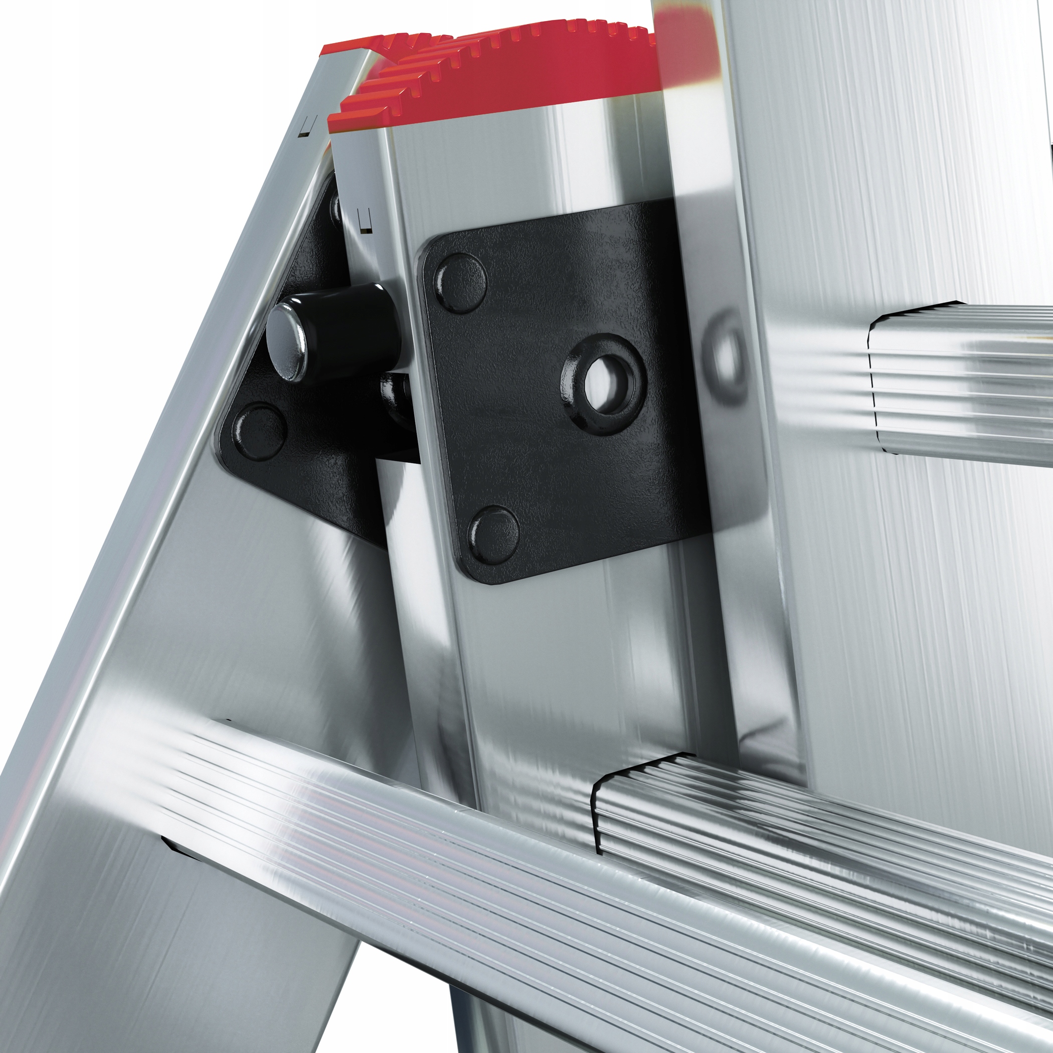 Drabina aluminiowa wielofunkcyjna 3x14 HIGHER na schody PRO + GRATIS — 25