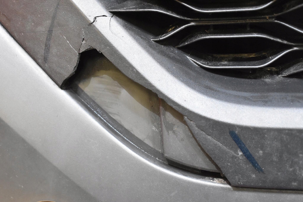 bumper front front black DACIA DOKKER 1 and 12-17