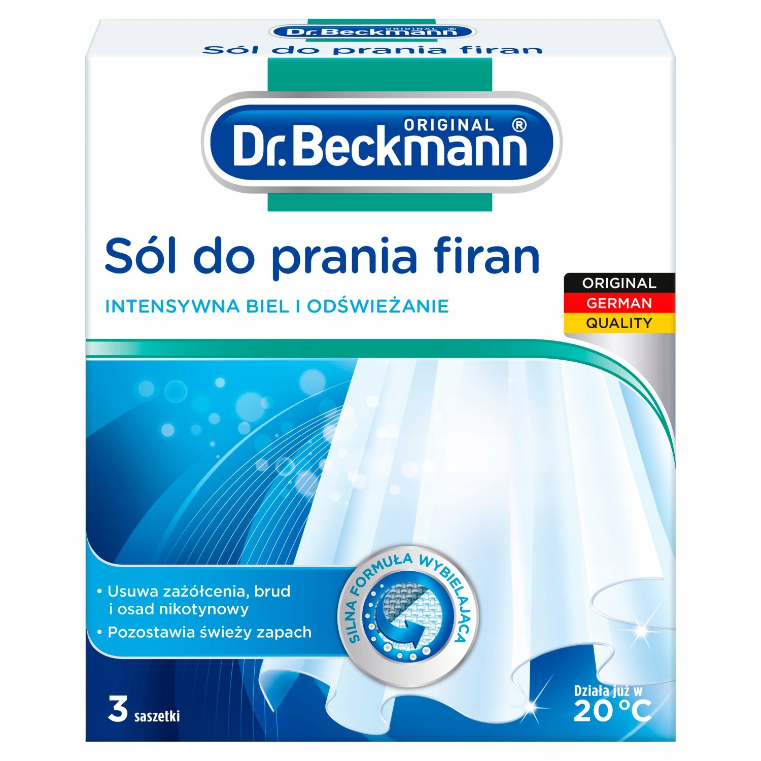 

Dr. Beckmann Sól Do Prania Firanek 120 g