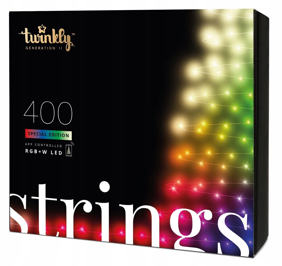 

Inteligentne Lampki choinkowe Twinkly 400 Rgb 32m
