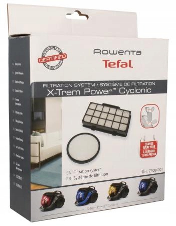 Filtr Hepa filtr piankowy ZR006001 do odkurzacza Tefal, Rowenta