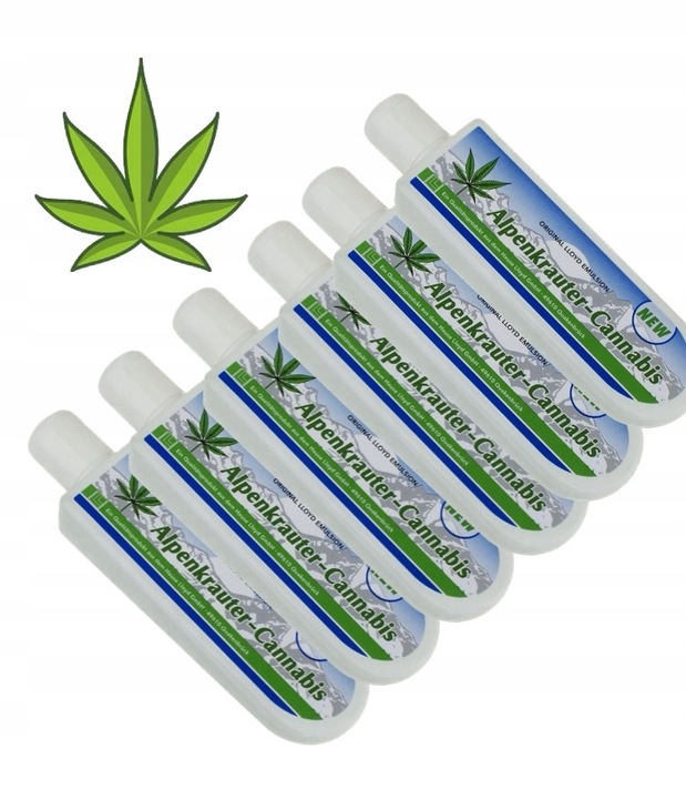 

Maść przeciwbólowa Alpenkrauter-Cannabis 150g x 7