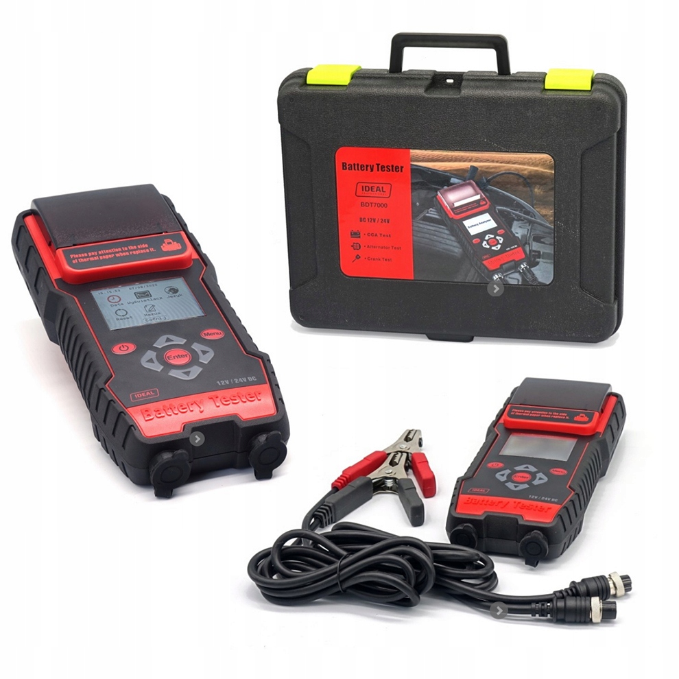 

Tester baterii samochodowych 12V Wet/efb/gel/agm