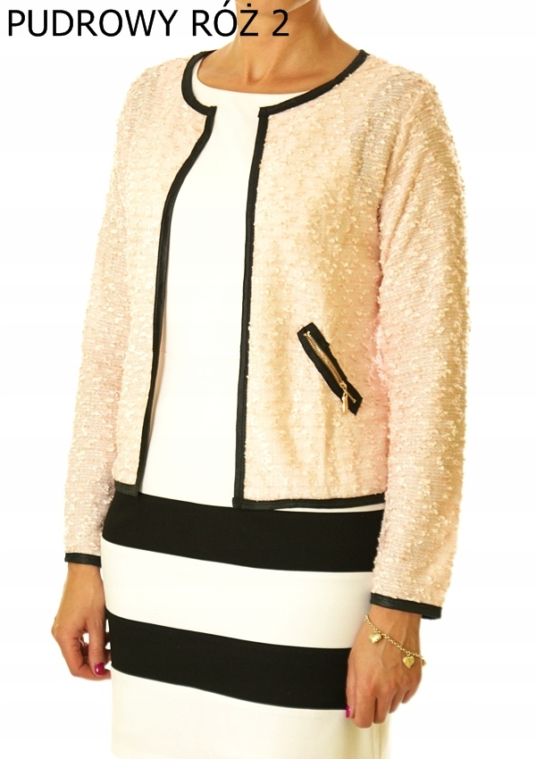 ELEGANCKI żakiet NARZUTKA chanelka 954# Płeć kobieta