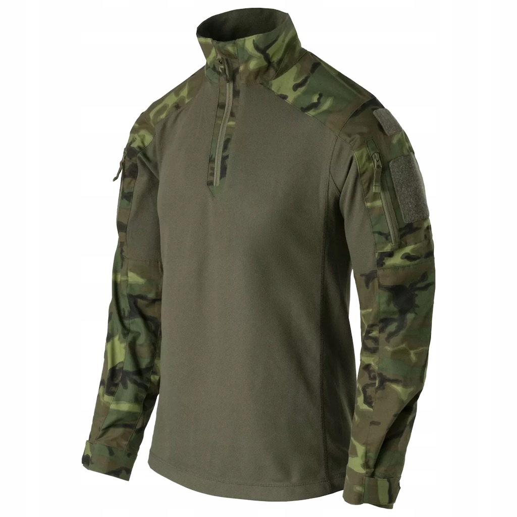 Maskáčová Mikina Helikon Mcdu Combat Shirt ERDL/Olive Green Xs