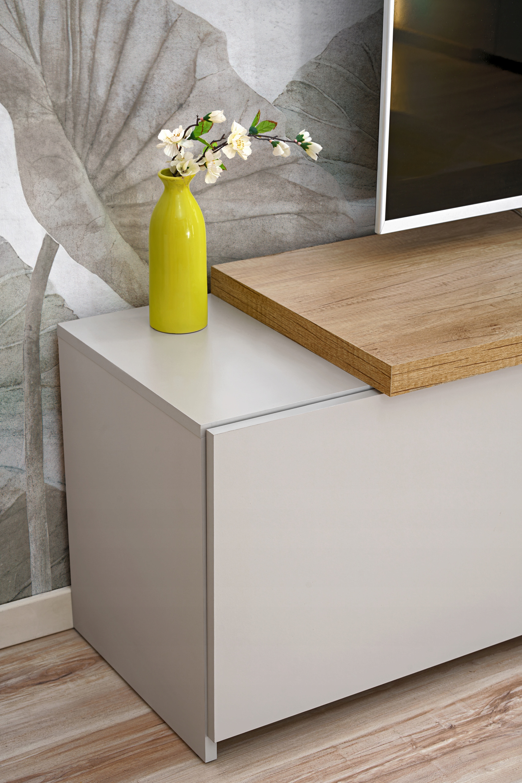 ELEGANCKA WYSOKA WITRYNA / DASAR / SZKŁO / LED Głębokość mebla 40 cm