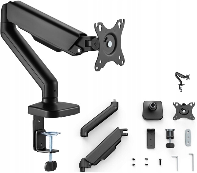 Nastavitelný držák a stojan na rameno monitoru k psacímu stolu pro monitor Lg 27MT93S