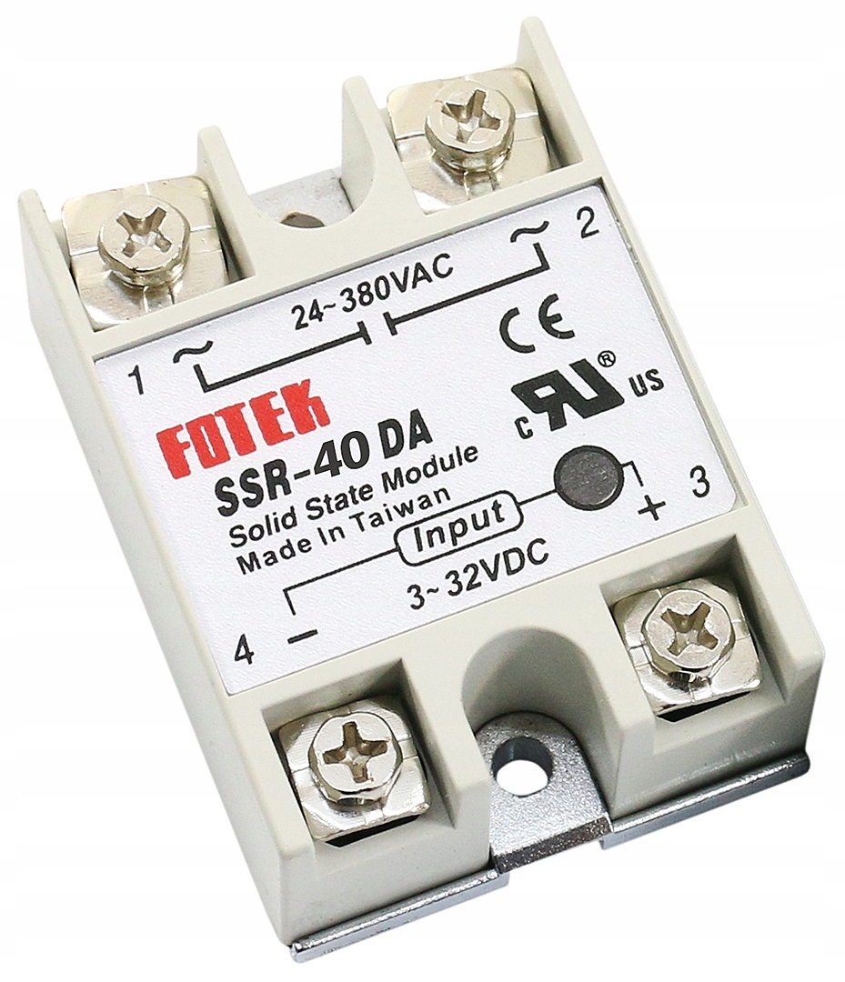 

Przekaźnik Półprzewodnikowy Fotek SSR-40A Dc-ac