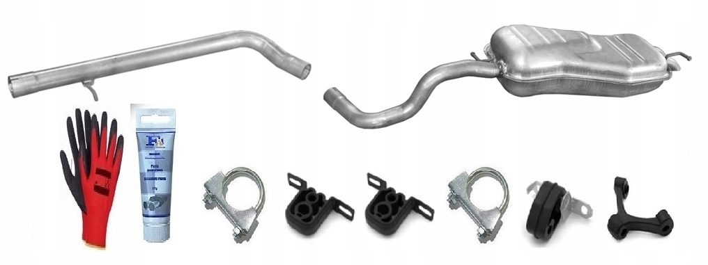 Vw Golf IV 1.9 TDi 1997-2004 Hatchback Trubka Tlumič bonus