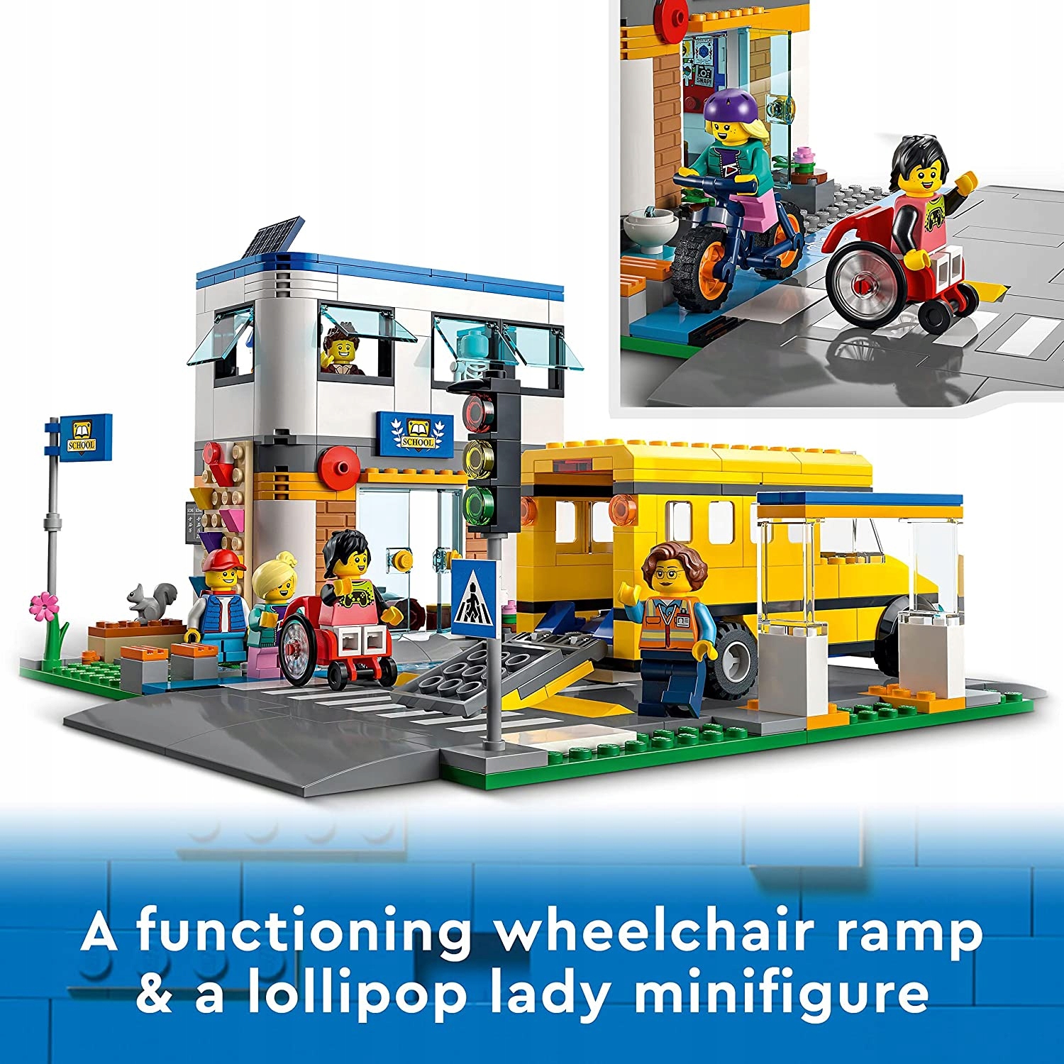 LEGO CITY 60329 DZIEŃ W SZKOLE Bohater brak
