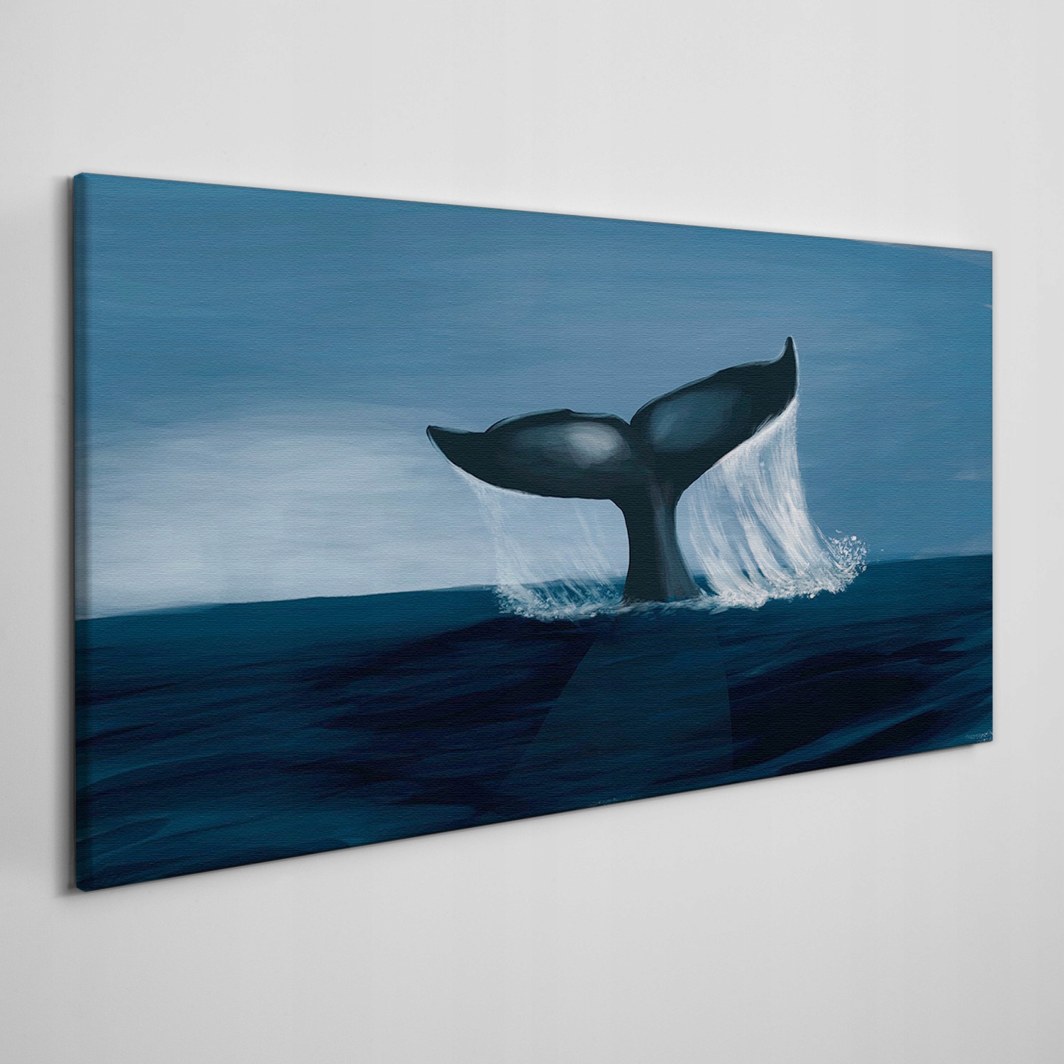 

Obraz na płótnie Zwierzę morze wieloryb 140x70 cm
