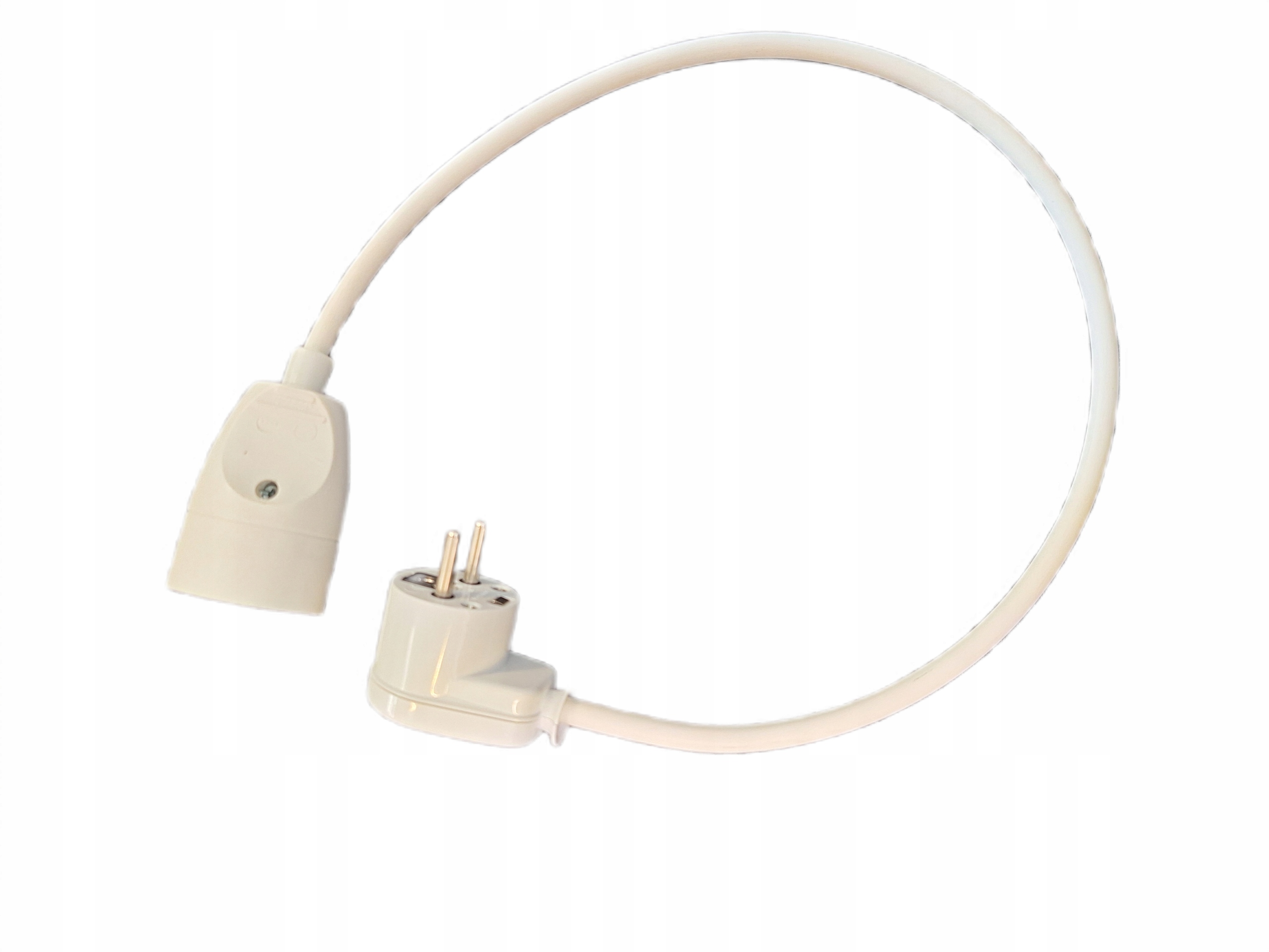 Przedłużacz Listwa Zasilająca z Uziemieniem Pojedynczy 0,5 m