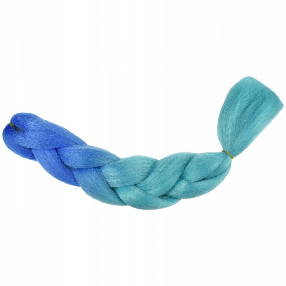 Włosy Syntetyczne OMBRE na Warkoczyki - Z6