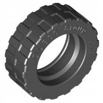 

Lego 92409 Opona 17.5mm D. x 6mm czarny 4617848 1N