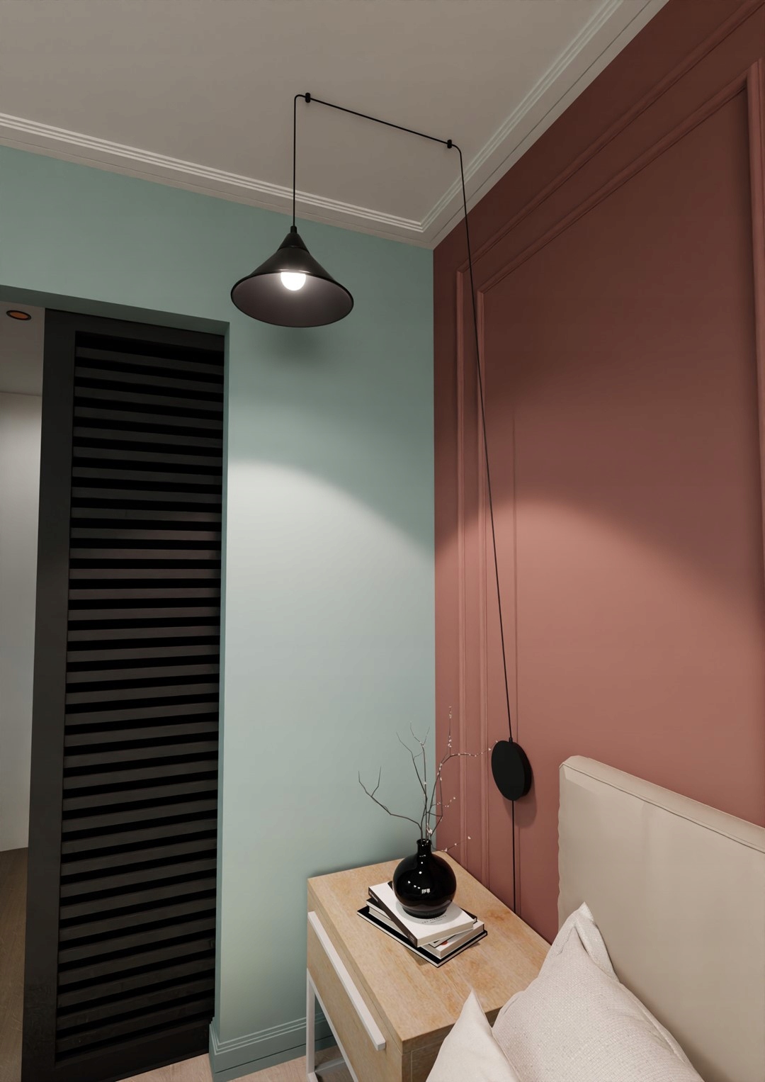 EMIBIG ABRAMO 1 BLACK Kolor biały czarny