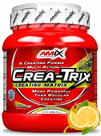 Amix Crea-trix 824 G Kreatin MIX 6 Forem Silný Stak