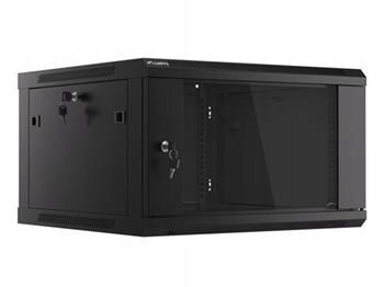 Lanberg Rack Cabinet 19” Wall-mount 6U/600X600 (flat Pack) V2 Black