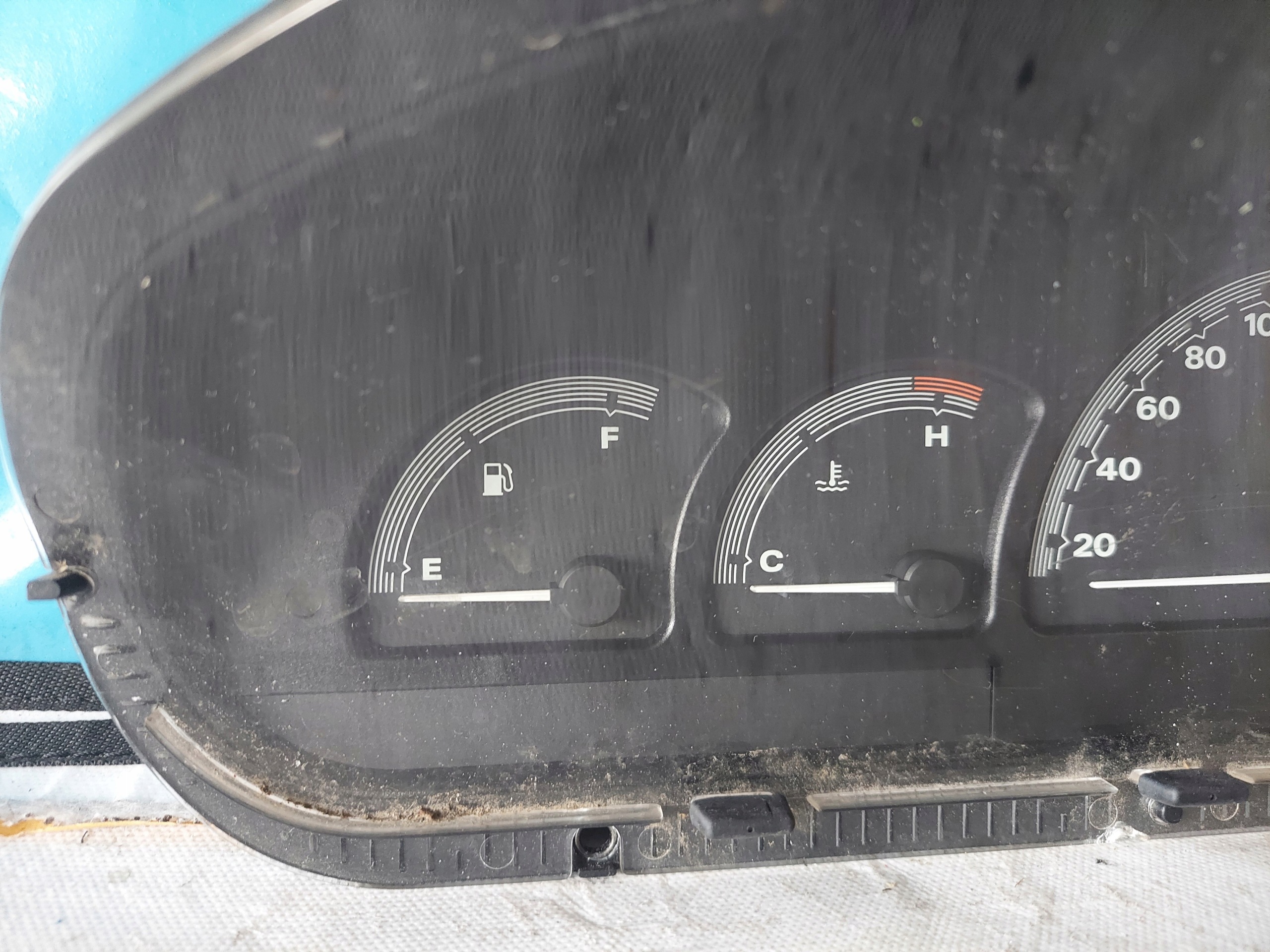 dials clock FIAT BRAVA 1.4 12V
