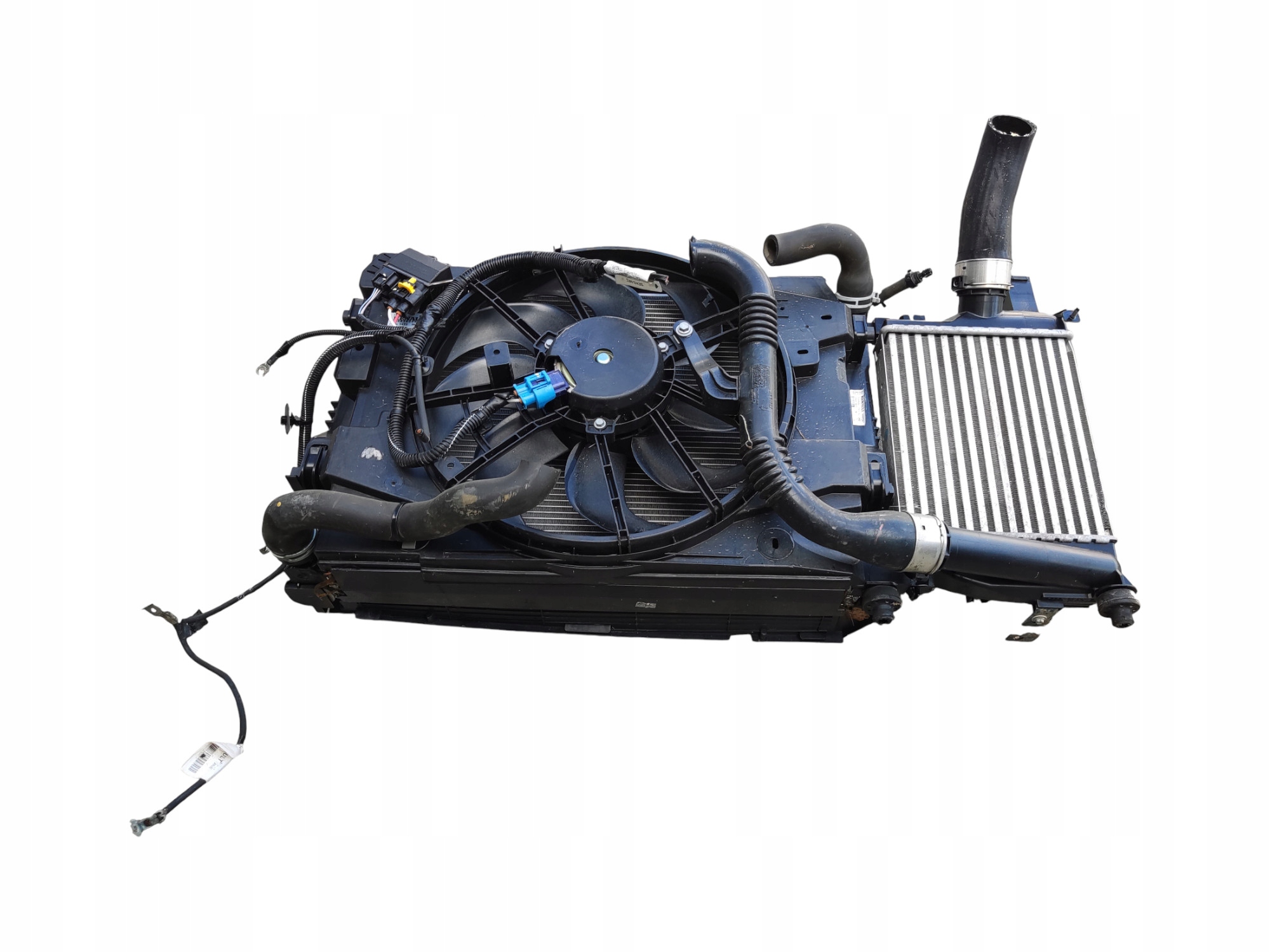 KOMPLET radiatore ventola RENAULT CAPTUR e 2013-2016 0.9 TCE
