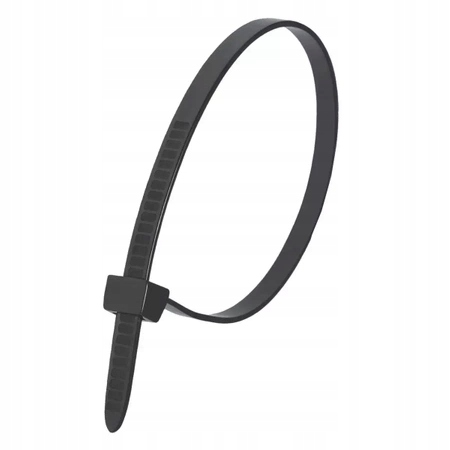 Nylonowe opaski zaciskowe czarne Dedra 11AC36141 3,6x140 mm (25 szt.)